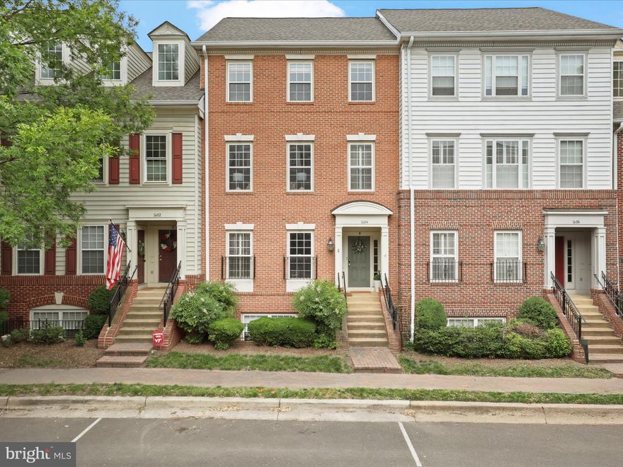 ***OPEN HOUSES CANCELLED***
Welcome to 1604 Hunting Creek Dr #B. Discover refined living in this spacious 3-bedroom - 2.5-bath townhome-style condo, ideally located in the highly sought-after Old Town Greens community of Alexandria. Nestled just minutes from historic Old Town and Potomac Yard, this home offers the perfect blend of comfort, convenience, and location. Step inside to an open-concept main level filled with natural light from oversized windows and featuring a combination living and dining room, powder room and an adjoining family room with cozy gas fireplace. The kitchen is well-appointed with upgraded granite countertops, stainless steel appliances,and ample cabinetry, perfect for both everyday living and entertaining. Upstairs, you’ll find a generously sized primary bedroom with vaulted ceilings and complete with two walk-in closets, and en-suite bath boasting dual vanities, a soaking tub and a separate glass-enclosed shower. Two additional bedrooms, a full hallway bath and a laundry area complete the space on the upper level. Enjoy morning coffee or evening relaxation on your private, covered balcony right off the main living area. The attached one-car garage parking and additional visitor and resident parking within the community, adds to the convenience of this property. Community amenities include a swimming pool, tot lot, tennis courts and scenic walking trails (3 min. to Mt. Vernon Trail), perfect for enjoying the outdoors right in your neighborhood. Condo fees cover all exterior maintenance, including roof and windows, as well as water and trash service for added peace of mind. Commuting is a breeze with easy access to 3 metro stations: Braddock Metro (0.6 miles), Potomac Yard (0.9 miles) & King Street (1 mile), GW Parkway, Reagan National Airport, and DC make commuting a breeze. The nearby charm of Old Town with it’s quaint shops, waterfront parks, and an array of exceptional dining options, makes this home not only a residence but a lifestyle destination.