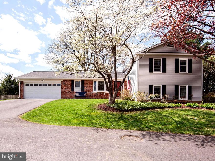 Beautifully updated 4 bedroom, 2.5 bath split level home with 2 car attached garage with gorgeous back yard in sought after Burke Centre! Welcome home to an open living room and dining room with hardwood floors and large picture windows. The updated kitchen comes loaded with quartz counters, recessed lights and stainless-steel along with a cozy breakfast nook. The upper level features a primary suite including 2 double-door closets and updated private bath followed by 2 more bedrooms sharing an updated hall bath. The lower-level rec room offers a wood burning fireplace and French doors that step out to a brick patio. This same level offers a 4th bedroom/office, half bath and laundry room with storage. Enjoy a spacious, grassy, fully fenced back yard with custom fire pit and patio. A new roof was installed in 2021 and a new driveway in 2023. All this along with 1700 acres of award-winning Burke Centre amenities like community pool, tennis courts and more. Moments to the heart of Fairfax and it’s shops, dining and entertainment! Easy access to Fairfax County Parkway and I-495!