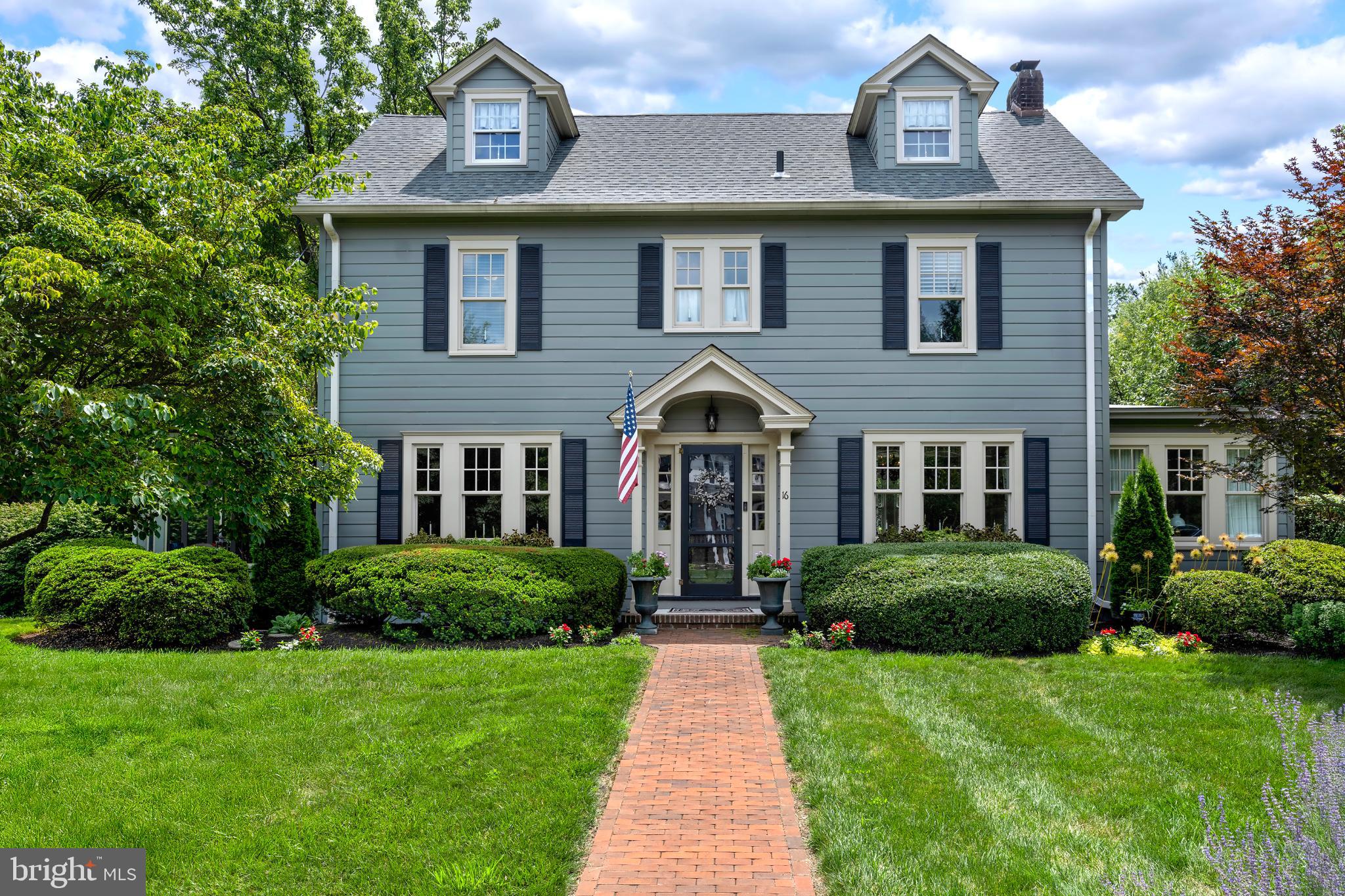Set in the sought-after Westover neighborhood, this beautiful 1928 Colonial blends timeless charm with thoughtful updates. Carefully maintained by its current owners, the home keeps its historic character while offering comfortable, modern living.
Hardwood floors flow throughout the main and upper levels, leading to a welcoming living room with a cozy fireplace and a bright sunroom framed by original French doors. The spacious dining room opens to a screened porch—perfect for relaxing or entertaining. The kitchen features a breakfast nook and easy access to the brick patio and detached garage.
Upstairs, the primary suite includes a generous walk-in closet and en suite bath, along with two additional bedrooms and a full hall bath with original Trenton tile. The finished third floor offers a private bedroom plus a flexible bonus room—ideal for a home office, gym, playroom, or potential fifth bedroom. A finished basement provides extra living space and storage.
Conveniently located near the train station, schools, shopping, dining, and scenic canal paths, this home offers a wonderful blend of classic character and everyday convenience. Don’t miss the chance to make this Westover gem your own.
More photos will be uploaded, as well as a full list of upgrades made by current owners.