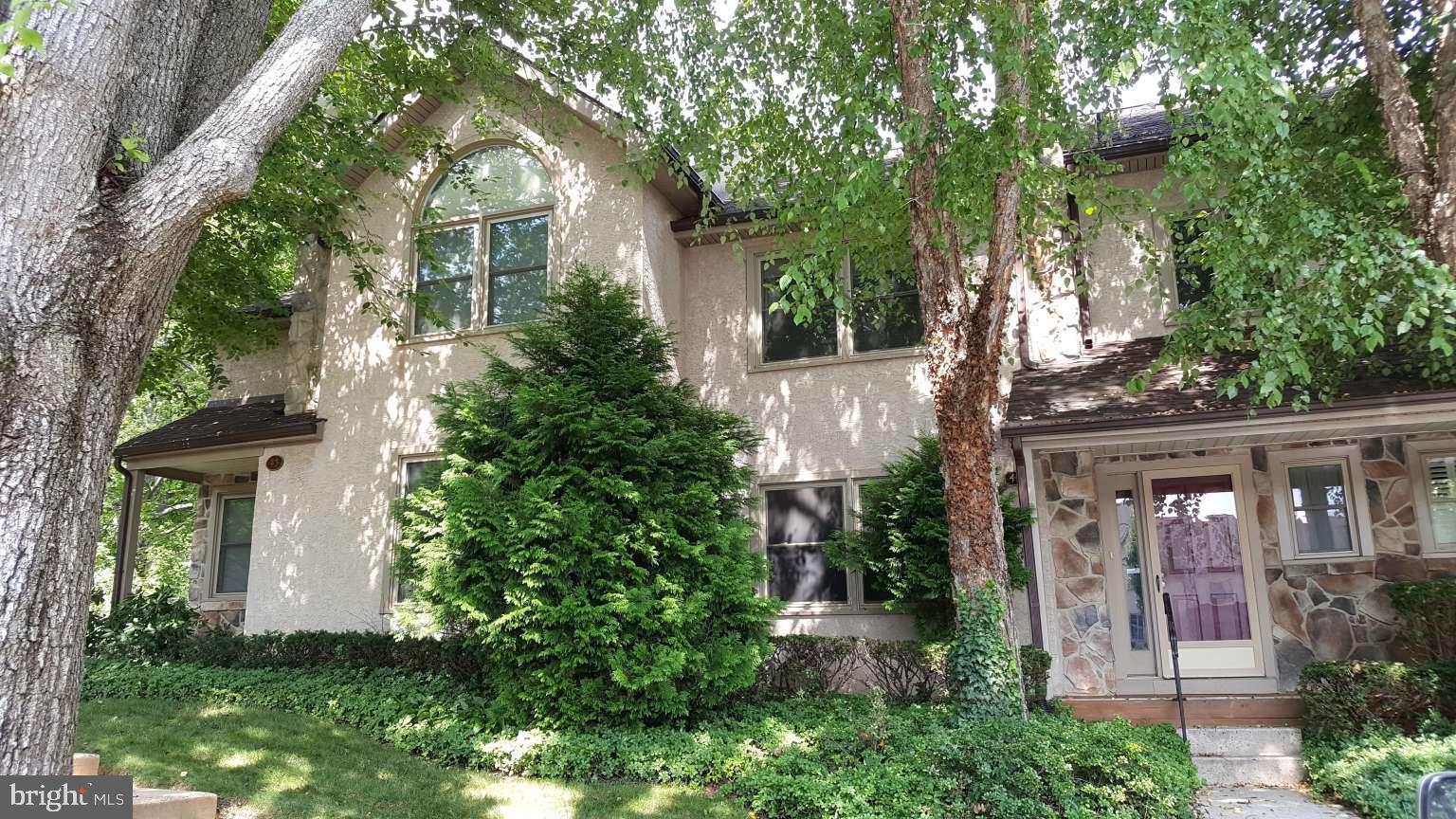 This Bradford Crossing townhouse includes 4 Bedrooms and lower level "in-law suite", 3.5 Baths, new kitchen, new master bath, new laundry appliances, finished walkout (lower level) and beautiful views. This townhouse is located in a quiet cul-de-sac with lots of upgrades and amenities. The kitchen has a solid surface waterfall countertop which is ideal for gatherings. The eat in kitchen and living room has wood burning fireplaces. The dining room and living room are open concept and has a sliding glass door that leads to a new deck. The primary suite has a walk-in closet & an updated bathroom with shower and free standing jetted tub. Two good sized additional bedrooms serviced by a hall bath with a granite sink are located on the the second floor. The third floor offers an additional bedroom with walk in closet and it's own mini split. This room could also be used as an office, romp room or for storage. The stunningly finished lower level floor can be used as an additional bedroom suite and has a coffee bar, full bathroom, numerous closets & windows, separate office and exercise/storage room. The main area on this level leads you through a sliding glass door out to a patio and private area in the back yard. There are hardwood floors throughout the first floor, newer windows and new high efficiency HVAC system. This home is immaculate with many upgrades in a fabulous location: close to trains, transportation, shopping, Valley Forge National Park, Lifetime Athletes, bike trails, walking trails and much more and is located in a great school district - TE, Valley Forge Elementary and Middle and Conestoga High School. Chesterbrook has continued to rank A+, in the top U.S. places to live by Niche, and US News & World Report cite the schools as within the top 4 in the state. Note: This home, at $1.18 per sq. ft., is one of the lowest priced rental properties in Chesterbrook. Note: This home's rent is $1.18 per sq. ft. which is one of the lowest priced rental properties in Chesterbrook.