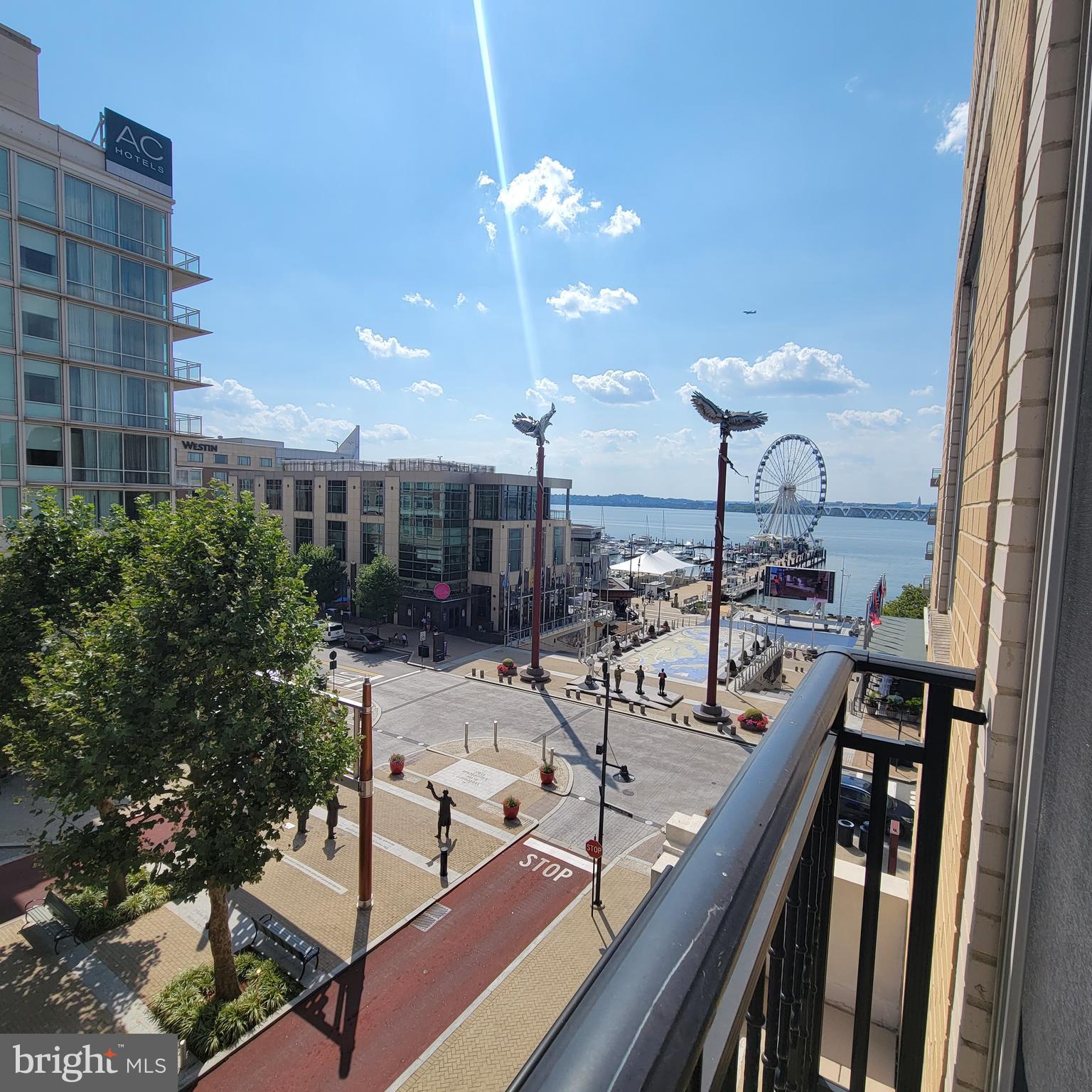 Beautiful 1BR/1BA condo in the National Harbor's premier building--One National Harbor Condominiums! Wonderfully maintained and the pride in ownership shines bright! This unit features hardwood flooring; stainless steel appliances; granite counters in kitchen and bath; desk area for working at home; large bedroom with owner's walk-in closet! Enjoy people watching with the juliet balcony overlooking American Way! In-house fitness room; club room for entertaining; rooftop terrace; and the only rooftop pool in the Harbor! Walking distance to all the shopping and dining your heart desires! MGM Resort features award-winning restaurants; concerts; high-end lodging; and of course, a chance to try your hand at gambling! National Harbor living is like no other ! You have to experience it to believe it! Every whim within walking distance right outside your door!