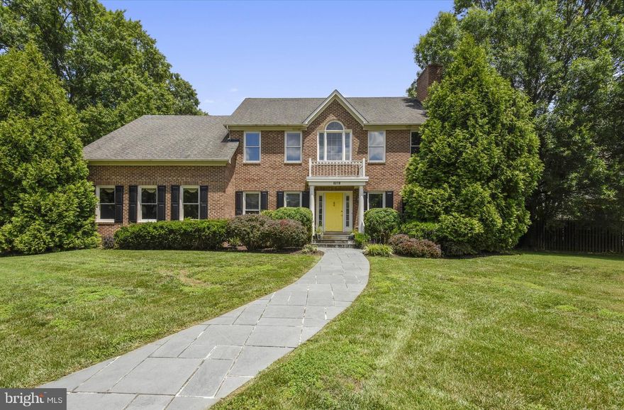 PRICE IMPROVEMENT - Located in the sought after community of Fort Hunt, 8329 Woodacre Street, Alexandria, VA 22308 was built for entertaining.  You are greeted by the welcoming two-story foyer which features a beautiful curved staircase.  The main floor features a den/study, powder room, hardwood floors, living room with wood burning fireplace, and formal dining room.  The family room, kitchen, and eating area offers a large open floor plan with cathedral ceilings and another wood burning fireplace located in the family room.  You have easy access to the pool and patio areas; perfect for enjoying the summer and entertaining.  Laundry is conveniently located off the kitchen, making it easy to multi-task.  Upstairs greets you with a large master suite which includes a sitting area, walk-in closet, whirlpool tub, and separate shower.  Three additional bedrooms and one full bath complete this level. New carpet throughout this level.  The fully finished basement, with new carpet, lends itself perfectly for a pool table or movie night.  Two other large rooms are ideal for a craft room or media room.  Each includes a good sized closet.  A full bath and utility room round out this area.  The oversized garage provides plenty of storage for tools and pool equipment.  The central location makes commuting to work easy in all directions.  Take the GW Parkway to Old Town, DC and points north, or head south to Fort Belvoir, Lorton, and Quantico.  Closest Metro stations are Huntington and Franconia/Springfield.  Price reflects condition.