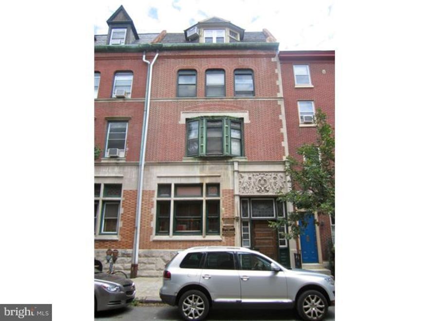 Excellent opportunity to make a grand corporate head quarters for a law firm, architect, office, accounting, doctor... the list goes on! This is a unique historic mansion with 2-car garage, currently used as long-term Doctor offices. Vestibule entrance into foyer with reception area. This level offers many offices and examination rooms, plus a powder room, and door to 2-car garage. Grand original staircase with woodwork and leaded glass windows leads to the second floor. On this floor you'll find a huge front office, full bath, hall closets, exam rooms, and three more offices. The third floor hosts 3 offices, front kitchen, closets and rear area with large room and full bath. The fourth floor offers 3 rooms, hall closet and full bath. Basement boasts 2 exam rooms, 4 offices, utility room and mechanical area. Possible apartment or condo conversion with zoning approvals. This is a rare chance to purchase an extra wide historic property in Rittenhouse Square with immense possibility ? don't miss!