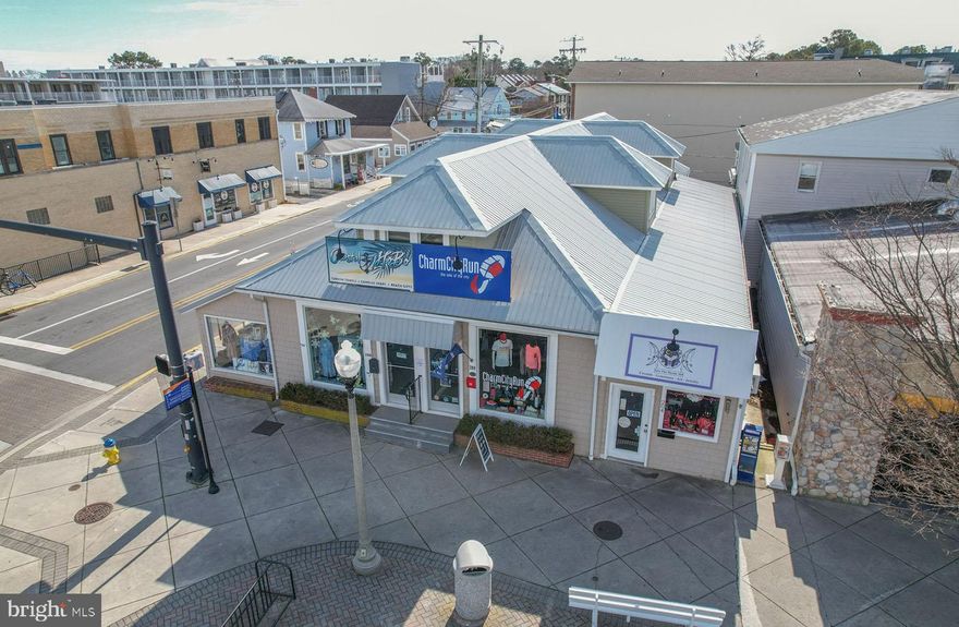 Prime corner and highly desired commercial location at the intersection of Rehoboth Avenue and 2nd Street! Just 2 blocks from the beach and directly across from the new Coastal Hotel (extension of Hilton), this premier commercial space consists of 4 retail units that generate approximately $125,000 of revenue annually. Numerous recent upgrades were completed in 2020 and include new floors, interior walls, lighting, entrance doors, ADA bathroom, two new A/C units, and a new heat pump. In 2021 three new hot water heaters were installed. In 2022, two furnaces were replaced with high-efficiency units. Unit A (Charmed City Run) has exclusive use of the rear door, parking space, and attic for storage. Unit B (Gel Z Art) includes 2 large windows on Second Street, a back room, and half bath. Unit C (204 Rehoboth Ave - Into the Mystic) includes a small storage closet and half bath. Unit D (Coastal Hobo) includes a rear access door and a 4,000 SF basement with high ceilings for storage. Excellent investment opportunity!