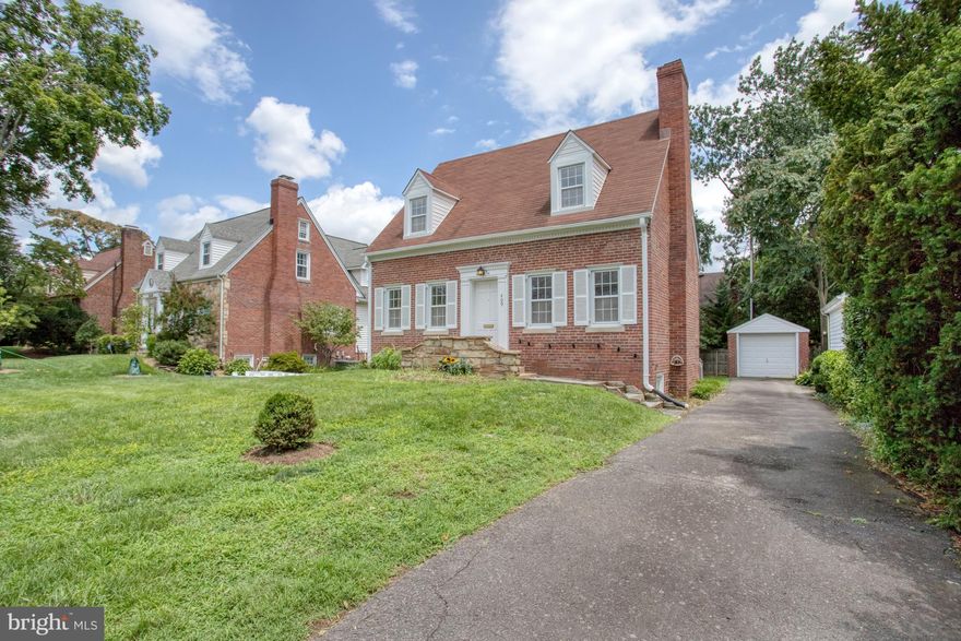 "Location, location, location"  This is your opportunity to own a home in sought-after ASHTON HEIGHTS! This classic Brick Cape Cod is rich with handsome curb appeal—a Detached three-level home on a Beautiful 6,000 sq ft lot with a Detached Garage.  

This classic Brick Cape Cod features a New Central A/C installed in July 2023. The exterior trim and interiors were painted in July 2023—beautiful Hardwood Floors on the Main and Upper Levels. The Main level features a Living room with a Gas-Burning fireplace, a large Formal Dining Room, and an Eat-in Kitchen. Off the Kitchen is an inviting Porch Area with access to the Back Yard. The Upper Level includes three spacious bedrooms and a Full Bath. The upper level also offers plenty of Attic space for storage and expansion. The Lower Level provides generous space with a Full Bath. The finished space could easily be converted into an in-law or au pair suite. A large laundry room and abundant storage and closet spaces offer additional possibilities. Fresh neutral paint allows you a blank canvas to implement your dream lower level. A separate outside entrance to the  Lower Level is another excellent feature. 

Long Driveway allows for off-street parking for three cars—detached one-car garage.  

The private, fenced-in, flat, grassy backyard makes it perfect for family and friend gatherings.  

You'll love your new neighborhood, full of friendly, welcoming neighbors you'll enjoy socializing with at community events in the Ashton Heights neighborhood or the nearby Lyon Park Community Center. Short walk to Virginia Square Metro and Ballston Corridor. Additionally, you will be within walking distance of urban centers offering shopping, dining, and cultural events. You'll have easy access to Route 50, and it will be a short drive to DC, the Pentagon, Amazon's new National Landing headquarters, and Reagan Airport.  

Do not miss this excellent opportunity for this Stunning Lot and Beautiful Home!