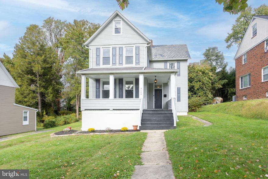 price reduction, Welcome Home!!!  This spacious home offers very large rooms throughout, The completely updated kitchen is ready for the chef of the household. The brand new a/c unit will keep you cool all summer. The updated half bath on first floor makes for a  great connivence, The primary bedroom is large with brand new wall to wall carpet, as are the 2nd and 3rd bedrooms. The walk up attic is completely floored and has lots of room for storage. The basement is clean with lots of space for your needs. It also has a  walk out to drive way that can park 3-4 cars. The front has a nice flower bed and the back yard has a fire pit area with lots of yard to entertain. You can also enjoy your morning cup of joe on the quiet back porch. Its on a very nice quiet street and located near schools, shopping and the highways. Take a look before its gone.