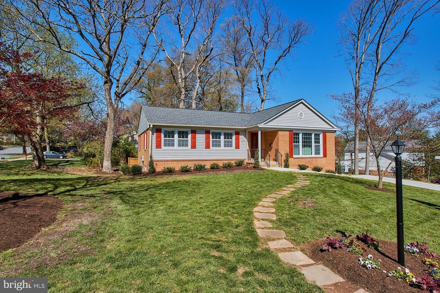 OPEN HOUSE SAT & SUN MARCH 13TH & 14TH 2-4PM! Extraordinary fully remodeled, model-perfect single family home in the heart of Annandale! Two elegantly finished levels offer 5 spacious bedrooms and 3 full bathrooms. Picture perfect andmove-in ready! All new Brazilian cherry hardwoods and crown molding throughout main level. Fully remodeled kitchen features granite covered island, granite countertops, cherry inlay cabinetry,tiled backsplash, premium stainless steel appliances, and generous walk-in pantry. Open spacious floorplan on main level, with separate living and dining areas off of the kitchen. Dining areaopens to upper level deck overlooking tranquil backyard - perfect for outdoor dining and entertaining! Main level boasts 3 bedrooms all with ceiling fans and 2 full, fully remodeled bathroomswith the finest fixtures and finishes. Lower level offers large recreation room with stunning floor-to-ceiling stone fireplace, separate playroom or office space, 2 bedrooms, 1 full fully remodeledbathroom and a separate laundry room with washer and dryer. Walkout lower level leads to inviting lower deck and beautiful backyard. Bright and light-filled home with all new high efficiency windows and recessed lighting throughout. Expanded driveway easily accommodates 4 vehicles! Welcome to Chapel Square, a lovely community in Annandale.Commuters dream location with close proximity to LittleRiver Turnpike, Braddock Road, 395/ 495/ I-95 and moments away from the VRE. Two local Metro bus stops to the Pentagon just steps away from the front door! Within 10 minutes to Audrey MooreRec Center. Enjoy the outdoors at Lake Accotink, which runsbehind the neighborhood and offers miles of trails to hike andbike, and has fishing and boating. This home is two minutesto Northern Virginia Community College. School pyramid ofWakefield Forest Elementary, Frost Middle, and Woodson HighSchool. This beautiful community offers the best of all worlds:incredible amenities, location, and convenience!