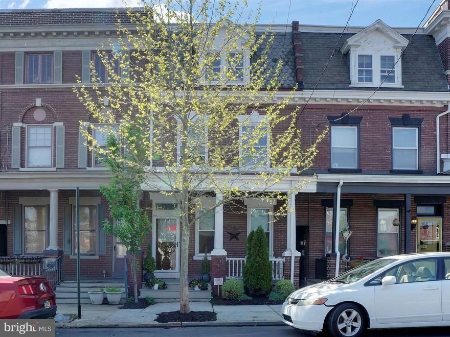 Attractive City property,  conveniently located close to LGH and Downtown Lancaster. This 5 bedroom home has one of the bedrooms converted into a  large walk-in-closet but could easily be converted back to a bedroom space.  Beautiful original woodwork and floors and backyard features a large deck.