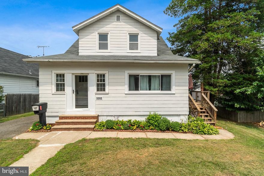 The home is a two apartment dwelling: Main house has 3 Bedrooms, 1 1/2 bath with spacious rooms, a full basement and attic storage. The second unit has one bedroom, one bath, an awesome deck.   Each unit is separately metered, separate water heater and has full size washer dryer.  The lot features a  long driveway with lots of parking, a 2+ car garage and a great rear yard.  Upgrades include 40 gallon water heaters 2023, Bathrooms 2023 & 2022,  Chimney 2023,  main house storm door 2023, Apt picture window 2023.