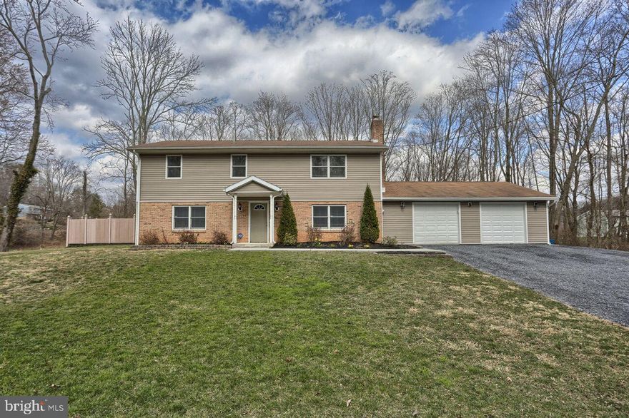 This one is special. A beautifully maintained raised ranch in a picturesque setting. Imagine having breakfast in the morning on the large trex deck while you look at the deer. There is a stocked trout stream next to the property just waiting for you to fish it. On those hot summer days, cool off in the pool. The over sized two car garage has enough space for your toys and tools. The large wooded lot gives you privacy and space from the neighbors. Be sure to read through the associated documents to see all of the improvements and updates to the home. They include updated electric, new rear patio, new trex deck, and fire pit. One year HMS home warranty provided for peace of mind.