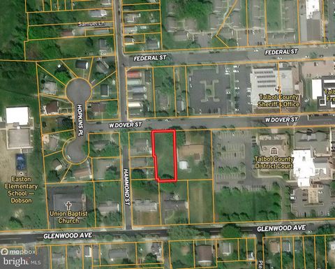 Vacant Land For Sale - 220 W Dover Street<br/> Talbot County, EASTON, MD 21601