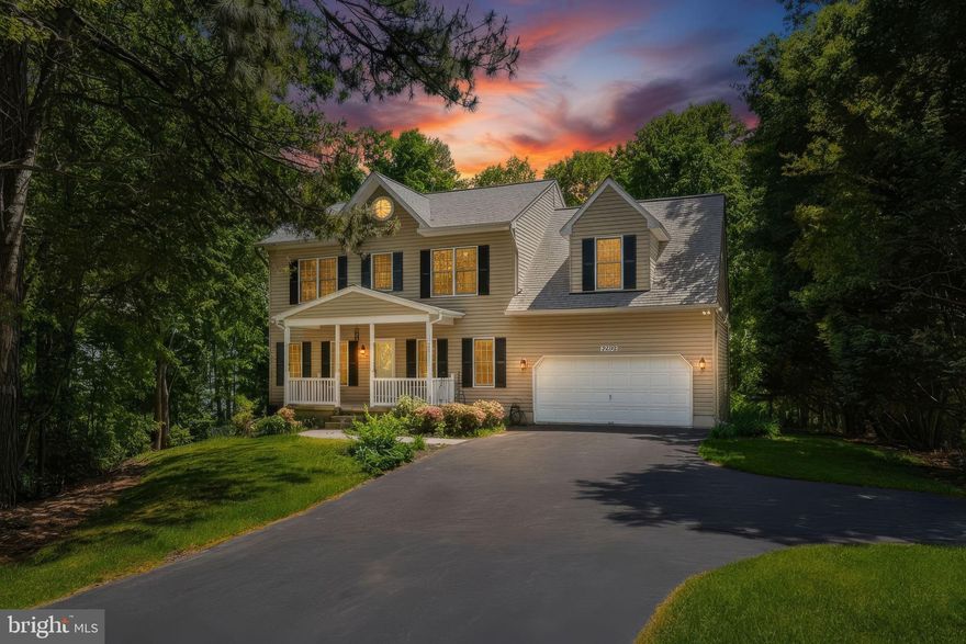 Tucked away on a quiet cul-de-sac in the highly sought after Wildewood community, 23134 Clover Ridge Lane sits on over half an acre and backs to a serene wooded space. Trees line the backyard, offering an extra sense of privacy and natural surroundings.
Designed for both comfort and style, this home features a two car garage, fresh paint throughout, and a new roof installed in 2022. The main level showcases an open concept layout with a spacious kitchen and an inviting living area centered around a cozy fireplace, ideal for everyday living and entertaining.
Upstairs, you’ll find four generously sized bedrooms, including a spacious primary suite that serves as a private retreat with its own en suite bath and two walk in closets. The fully finished lower level expands the home’s versatility with an additional private bedroom and full bath, providing flexible space for guests, a home office, or recreation.
With over 3,000 finished square feet, this property is close to everything Wildewood has to offer. It is located just minutes from PAX River Naval Air Station, Route 4, shopping, dining, and local parks, providing the perfect balance of comfort and convenience.
OPEN HOUSE: Saturday, May 16th 11am-2pm