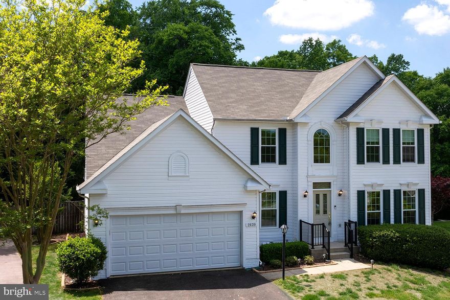 ***ALL OFFERS DUE BY MON 5/6 @ 9am*** BAY LIVING COLONIAL with professionally designed STAYCATION OASIS including POOL with deck surround, hot tub niche, patio, and sports court/fire pit area!  Verdant, natural border of mature trees & privacy fencing.  Exceedingly spacious & gracious Colonial showcasing lustrous wood floors, high ceilings, oversized windows, updated stainless, recessed lighting, & decorator neutral paint palette/carpeting to enhance any décor.  NEW: HVAC (’24), windows (’23), roof ('20), pool liner/cover & saltwater conversion (’23), & washer/dryer ('22).  Formal Living & Dining Rooms bathed in natural light. Stainless/granite island Kitchen extending into terrace-like Family Room and out to poolside mealtime & picnic options!  Main level Half Bath & Laundry.  Wide upper overlook landing leading to generous Primary BR with walk-in closet & ensuite Tuscan tile luxury Bath.  3 Additional airy BRs; Full Family Bath.  Expansive finished lower level boasting Rec Room, Home Theater/game table area, Bonus Room (possible Home Office), & Full Bath.  Flexible uses!  Multi-vehicle drive; roomy 2-car garage.  Richfield Station amenities incl. tennis, sports courts, & playground!  Historic Chesapeake Beach with Bayside boardwalk, famed Rod ‘N’ Reel Resort Restaurant & amphitheater, awesome water park, charter boating & fishing, and easy access to RTs 2/4/301.  A YEAR-ROUND RESERVATION TO LEISURE LIVING IN HIGH STYLE!