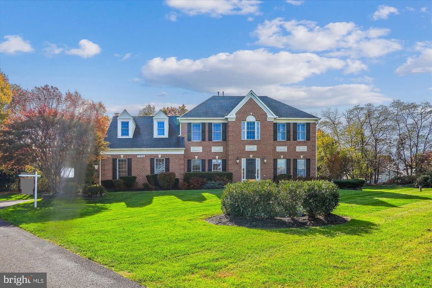 Classic colonial situated on a cul-de-sac in coveted Ashleigh Knolls!  Bright entry foyer featuring a curved staircase and hardwood floors that continue throughout much of the main level. Formal living and dining room.  Large center island kitchen w/ granite counters, all new appliances, ample cabinet space, travertine tile flooring.  The kitchen is open to the light-filled sunroom. Relax in the family room, with its soaring vaulted ceiling and wood-burning fireplace as a centerpiece. The main level is completed by a private office,  half bath, mudroom with California closet system and front-loading washer and a dryer. Four generously sized upper-level bedrooms. The remodeled primary bedroom suite features beautiful wood flooring and abundant natural light.  Ensuite primary bathroom with dual vanities, an oversized standing shower, and a relaxing soaking tub.  Walk-in closet with California closet system.  Three additional bedrooms share a remodeled hall bath and hall linen closet. The finished lower level has been recently remodeled with luxury vinyl flooring.  Large rec room, expansive game room, guest bedroom and full bathroom.  Walk up egress to the rear yard. The spacious back deck can be accessed through the French doors off of the sunroom. The patio overlooks a large rear yard. This is the perfect location, convenient to all of the shopping and entertainment amenities in Clarksville, Maple Lawn and Columbia, while still maintaining the peaceful privacy you desire.