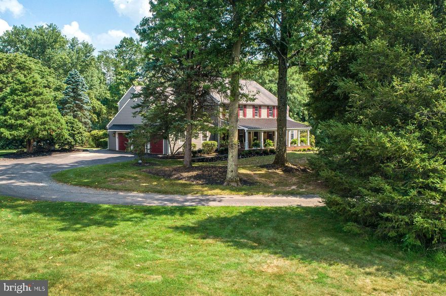 Welcome to this stunning property that offers an exquisite blend of modern comfort and natural beauty. Nestled at the end of a long, tree-lined driveway, this home promises a serene and picturesque escape. The covered porch welcomes you, offering a perfect vantage point to soak in the scenic surroundings. This property has undergone a complete renovation, boasting an open floor plan that seamlessly merges elegance with functionality. The heart of the home is the expansive eat-in kitchen, featuring a central island and top-of-the-line stainless steel Bosch appliances, including a Sub Zero refrigerator. The kitchen's allure is enhanced by sleek quartz countertops that provide ample workspace. Adjacent to the kitchen is the great room, adorned with vaulted ceilings that create an airy ambiance. The focal point of this room is the floor-to-ceiling stone-faced fireplace, adding warmth and character. Large windows not only fill the room with natural light but also provide seamless access to the patio, pool, and meticulously landscaped gardens, extending your living space outdoors. The main bedroom suite is a luxurious retreat within the home. Vaulted ceilings add an element of grandeur, while the spa-like en-suite bathroom beckons with a spacious walk-in shower and a luxurious soaking tub. The granite countertops, adorned with double sinks, exude elegance. A walk-in closet provides ample space for your wardrobe and storage needs. The home also offers three additional bedrooms, each thoughtfully designed and sharing a generous-sized bathroom. Convenience meets practicality with an adjoining laundry area, making daily chores effortless. Step outside into an exterior haven designed for relaxation and recreation. A sparkling pool invites you to unwind on sunny days, while multiple fenced vegetable gardens provide an opportunity to indulge in your green thumb aspirations. For those looking to embrace sustainable living, a well-appointed chicken coop stands ready to house your feathered friends. The level lot showcases lush greenery and an expansive open space that has been cleared offers possibilities for various outdoor activities, and potential for future plans, whether it be work space, additional garage, barn, plenty of room for your ideas. This property offers a harmonious blend of contemporary luxury and natural splendor. The meticulously designed interiors, scenic setting, and outdoor amenities make it an ideal place to call home. Don't miss the chance to experience this unique opportunity firsthand.