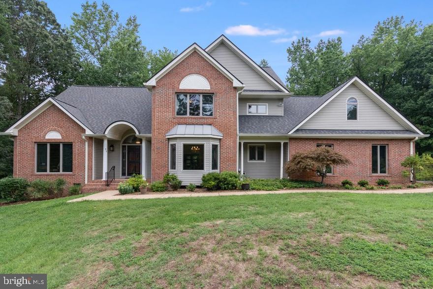 **SEE our Interactive 3D Walkthough Video**Wow! Don't Miss this Beautiful Colonial on Mostly Wooded 10 Acre Private Lot but Still Close to Everything!  No HOA!  Follow Old Fort Lane to the end as it opens up to this Stunning 2400+ sqft Home Featuring Main Level Owner's Bedroom w/Vaulted Ceiling, Walk In Closet & Lux Owner's Bath w/New Dual Sink Vanity, Corner Soaking Tub & Separate Shower PLUS 3 More BR's and Another FBA Upstairs; Gourmet Center Island Kitchen w/Granite, Cooktop w/Downdraft, Wall Oven & Walk In Pantry; Family Room w/17' Vaulted Ceiling, Upper Level Overlook, Propane FP & Door to Screened In Rear Deck; Living Room w/Custom Built In Wall Unit; Screened In Deck and Separate Rear Deck; Andersen Double Pane Casement Windows; Roof w/Architectural Shingles; Shed with Power, Fireplace and Basement Tool/Toy Garage; Oversized 2 Car Side Load Garage, Lots of Parking and Much More!