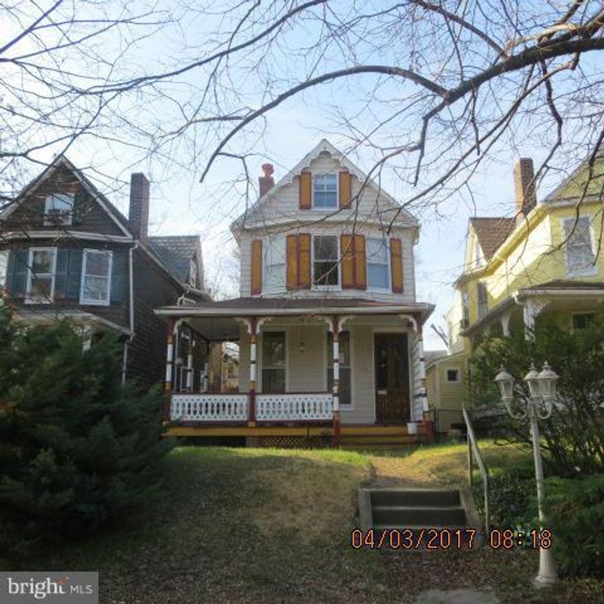 ***Back on Market 05/19/17***Property is being sold "as is".  Purchaser to verify real estate taxes/HOA/permits/ground rent - seller will not redeem ground rent.   ALL OFFERS MUST HAVE RECENT PROOF OF FUNDS/LENDER LETTER (WITHIN PAST 30 DAYS).  Charming Victorian with lots of potential Hardwood Floors Updated Kitchen Rooftop Deck!