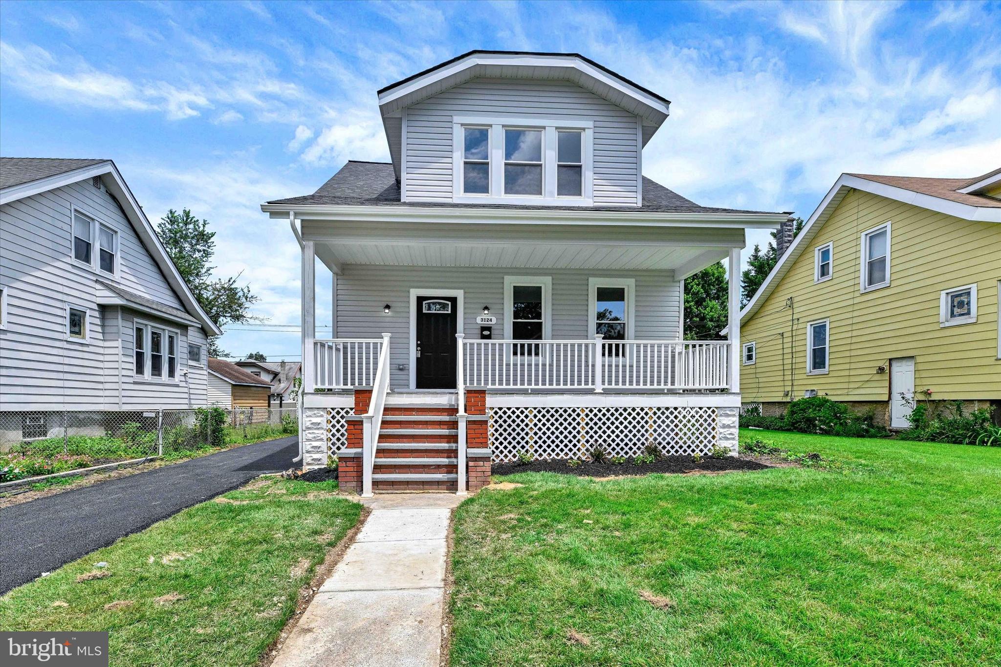 Welcome home! This beautifully renovated property in Woodhome Heights features 4 bedrooms, 3 full baths, a new roof, siding, HVAC, and hot water heater. The open-concept living area is highlighted by a cozy fireplace, perfect for relaxing evenings. The gourmet kitchen boasts brand-new stainless steel appliances, 42" white cabinets, and stunning countertops, making it a chef's dream. The finished basement provides additional living space, ideal for a recreation room, home office, and/or gym. Additionally, the yard is perfect for a gathering of family and friends. Don’t miss out on this move-in-ready gem!