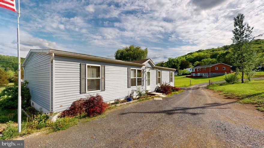 Great opportunity to own this 3 bedroom 2 bath home on just over 2 acres of land in Wild Wonderful WV.
Income potential with the single wide mobile home and 2 efficiency cabins.  Hunters and Fishermen love renting the cabins for weekends or weeks during hunting season.  Outdoor sheds and 1 car garage make for plenty of storage or workshop area.  Appliances convey in the home and cabins.