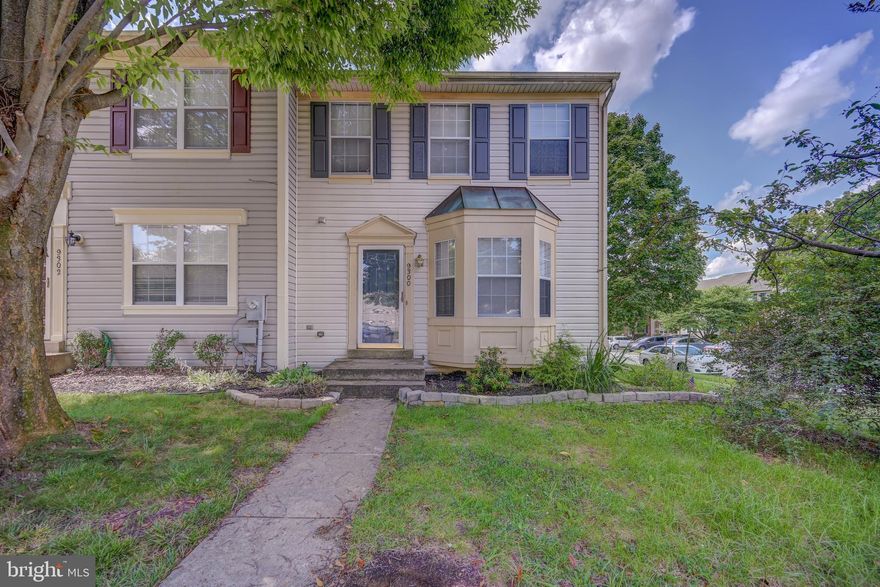Spacious and immaculate well-maintained End of Row Townhouse Featuring freshly painted interiors and new carpet in Bowling Brook Farms  Neighborhood.  This home features Gourmet Kitchen with stainless steel appliances including fridge, center island and much MUCH more. Fully finished basement with one full bath and walkout Basement. Conveniently located with close proximity to major restaurant and shoppings in Laurel ! Come see it today!
