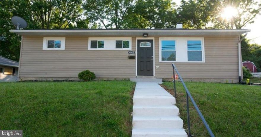 Check out  this lovely rancher on Hamilton Avenue- it has been renovated from top to bottom. Enter through the front door to be greeted by a living room with lots of natural light, beautiful chair rails and recessed lighting. Then stroll to the separate dining room with adequate seating. The kitchen has stainless-steel appliances, granite countertops and complementary backsplash and cabinets which give it a custom look. You then step down to an extra living space with large patio doors letting in more natural light. These doors take you to a great backyard space that is totally flat, for all your grilling and entertaining.  The main level has dark, wood floors, even in the 3 bedrooms. The bathrooms have been tastefully upgraded. The basement is fully furnished with carpet installed Nov 2020. Basement has been professionally waterproofed and the life-time warranty transfers to the new owner.   There is even a long driveway for several cars with a convenient side entrance. Roof is under 5 years old. The kitchen appliances, furnace, A/C unit, windows and even the front door are less than a year old.