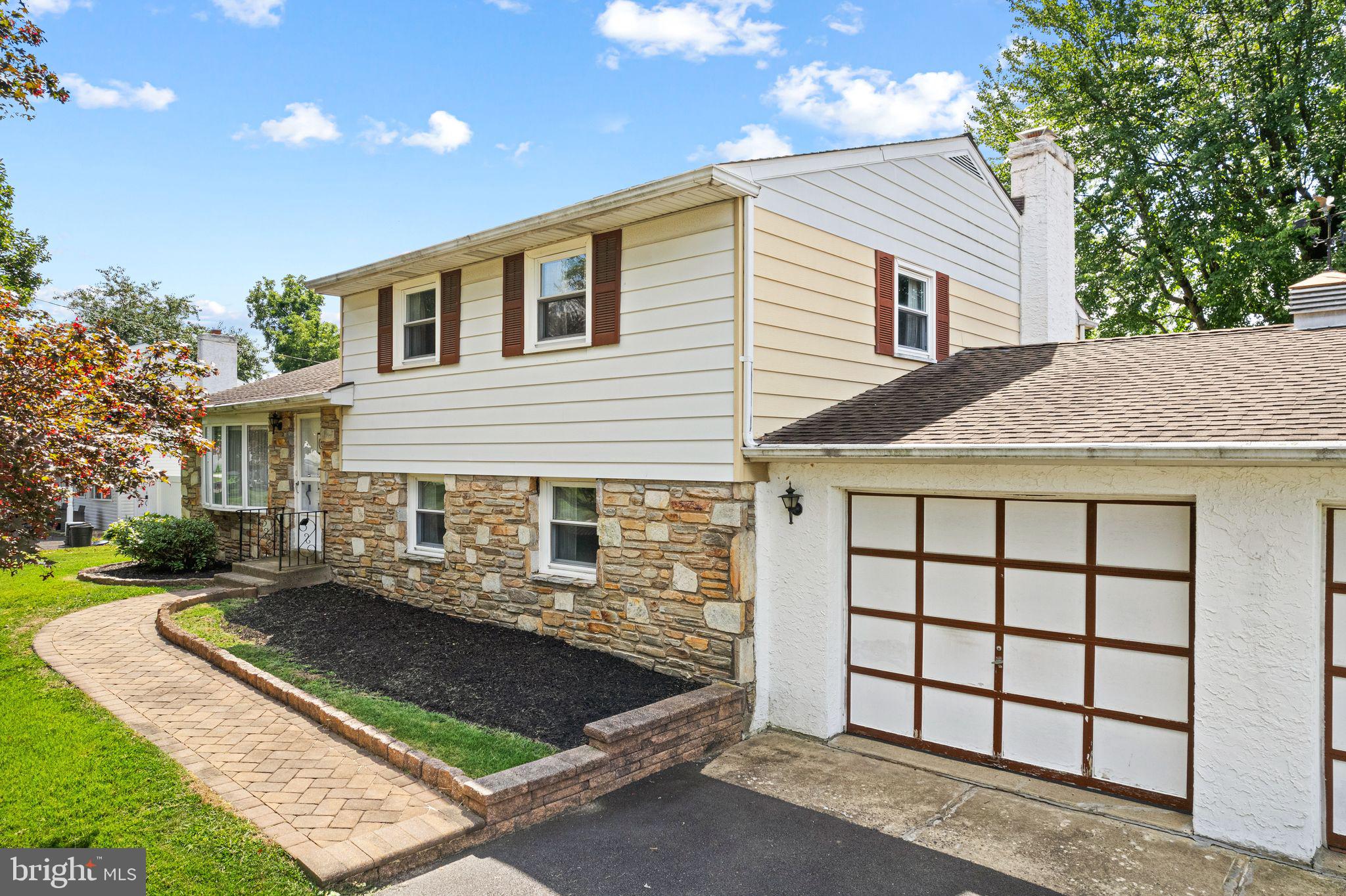 Welcome to this well-maintained 3-bedroom, 1 full bath, 2 half bath split-level home nestled on a spacious and private lot in highly sought-after Feasterville, PA. Located within the award-winning Neshaminy School District, this property offers the perfect blend of comfort, convenience, and outdoor living. Step inside to discover a bright and functional layout featuring a welcoming living room, formal dining area, and kitchen with ample cabinetry. The upper level offers three generously sized bedrooms and a full bath. The primary bedroom also has an additional half bath for some privacyn and convenience. You will appreciate the lower level which includes a cozy family room, game room with convenient half bath,and additional storage.
Enjoy year-round relaxation in the sun-drenched sunroom, ideal for morning coffee or entertaining guests. Step outside to the expansive backyard — perfect for gatherings, gardening, or simply enjoying the peaceful privacy this large lot provides. You'll love the oversized 2-car garage with plenty of space for vehicles, tools, and extra storage. Hardwood floors under the 1st and 2nd floor carpeting. This home is ideally located near shopping, dining, parks, and major commuting routes, making it the perfect choice for families and professionals alike. Don’t miss this rare opportunity to own a beautifully maintained home on a huge lot in one of Bucks County’s most desirable school districts! Make your appointment today!! This gem will not last.