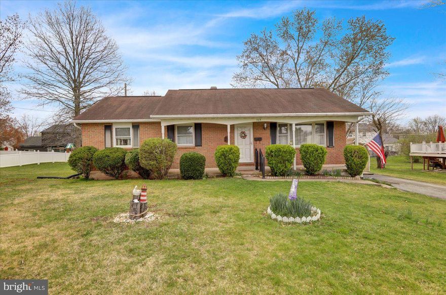 Welcome to this charming ranch-style home nestled in Douglassville's sought-after neighborhood within the Daniel Boone School District. With 3 bedrooms, 1.5 bathrooms, and 989 square feet of living space, this property presents an exciting opportunity to make it your own. Upon entry, the living room offers a comfortable space for relaxation and entertainment and opens into the dining room.  The kitchen is off of the dining room.  The primary bedroom features a convenient half bath, while two additional bedrooms provide flexibility for your needs. Outside, the private backyard with a  deck and shed offers endless possibilities for outdoor enjoyment and storage solutions. With an unfinished full basement, there's ample room for expansion or additional storage, allowing you to tailor the space to suit your lifestyle.  Nestled in a desirable neighborhood known for its sense of community and convenience, this property offers easy access to local amenities and to major highways.  Don't miss the chance to own this Douglassville gem – schedule a tour today and unleash its full potential!