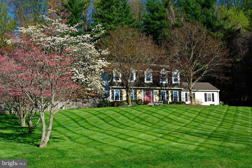 This wonderful home  is in the beautiful Lake Jennifer community,  sits on almost an acre and has great views of the lake.  There's lots of family and entertaining space both inside and out  on the expansive rear deck.  The kitchen, 1st floor powder room and upstairs hall bath were all remodeled in 2017 and the master bath was remodeled in 2018.  Then there's the lake itself - where you can enjoy a picnic  or a calm  canoe ride. Come see for yourself - you won't be disappointed.