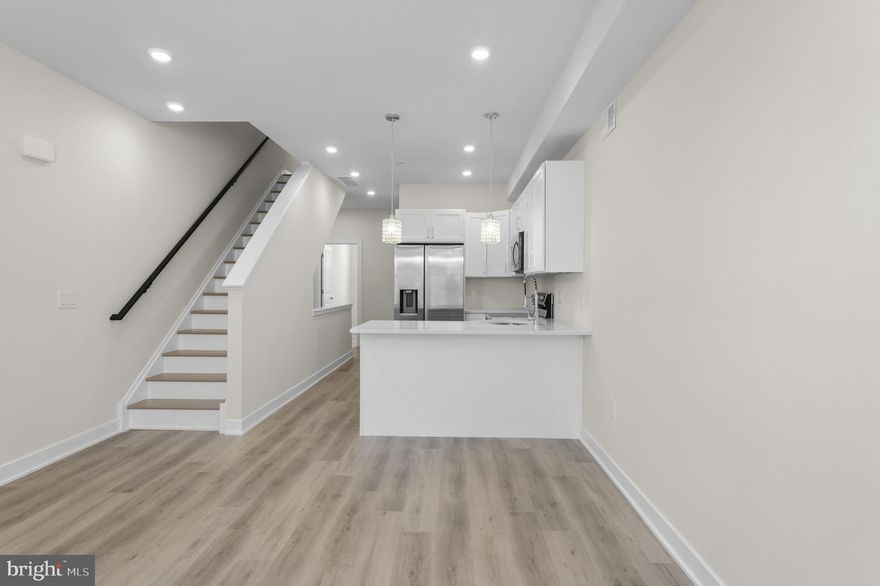 Welcome to TOP NOTCH FINISHED BRAND NEW CONSTRUCTION DUPLEX ! Nestled in the vibrant heart of University City, welcome to an unparalleled living experience at this exceptional duplex. Offering 3 generously sized bedrooms and 3 impeccably designed bathrooms, this residence epitomizes luxury and convenience. Enjoy breathtaking city views from the unobstructed 360-degree rooftop deck, while inside, an open-concept living area seamlessly blends with a high-end kitchen boasting stainless steel appliances. Complete with in-unit washer and dryer, this home offers effortless urban living. With its prime location just steps from Drexel University and UPENN, as well as excellent access to public transportation and Downtown Philadelphia, residents can revel in a walkable paradise with a plethora of dining, entertainment, and shopping options at their fingertips. Available for immediate move-in, don't miss the chance to elevate your lifestyle in this coveted University City gem.