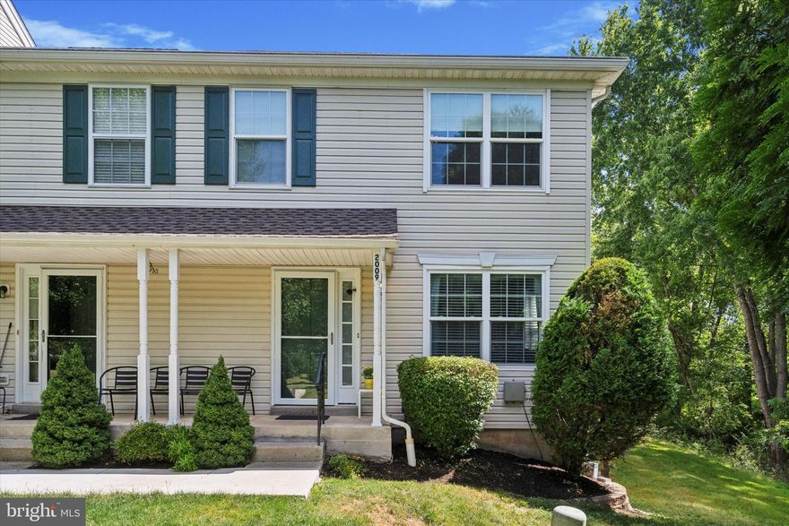 ALL SHOWINGS BEGIN SATURDAY 6/14/25 - Book through Showingtime. Welcome to 2009 Creekside Court Unit 28. This stunning end-unit townhome in the highly desirable Penns Wood Condominium neighborhood overlooks open space area. New owners will enjoy this private corner home. Enjoy the sun drenched living room and dining room with entrance to a deck overlooking a wooded area. The updated kitchen has great countertop and cabinet space and updated appliances. The second floors offers a master bedroom with walk-in closet, a second bedroom plus a full bath with new floors and linen closet. The finished lower level can serve as an office, recreation room or 2nd family room and includes a storage area and laundry area with washer/dryer. This home offers convenient access to major highways, transportation, restaurant and shopping venues. This townhome is also conveniently located near the township-maintained playground and picnic area. The condo association fee includes trash and snow removal and maintenance and insurance of common areas including lawn areas.