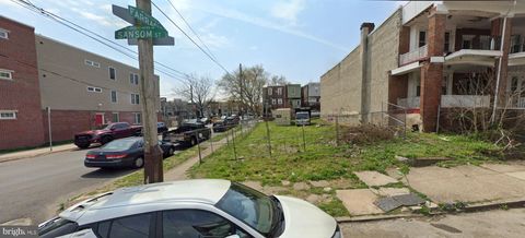 Vacant Land For Sale - 4622-4624 Sansom Street<br/> PHILADELPHIA, PA 19139