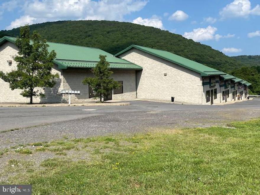 Price Reduction Alerting All Investors! For sale, this strip center is waiting for you!  Great location, rental history and income, located between Frostburg and LaVale. Minutes to I68.  This property has even more opportunity for growth with a large paved parking lot and space between the two buildings for more additional buildings, storage sheds, so many options.  This could be yours, so act fast! Call for additional information. Leases  will be provided to proven qualified investors.