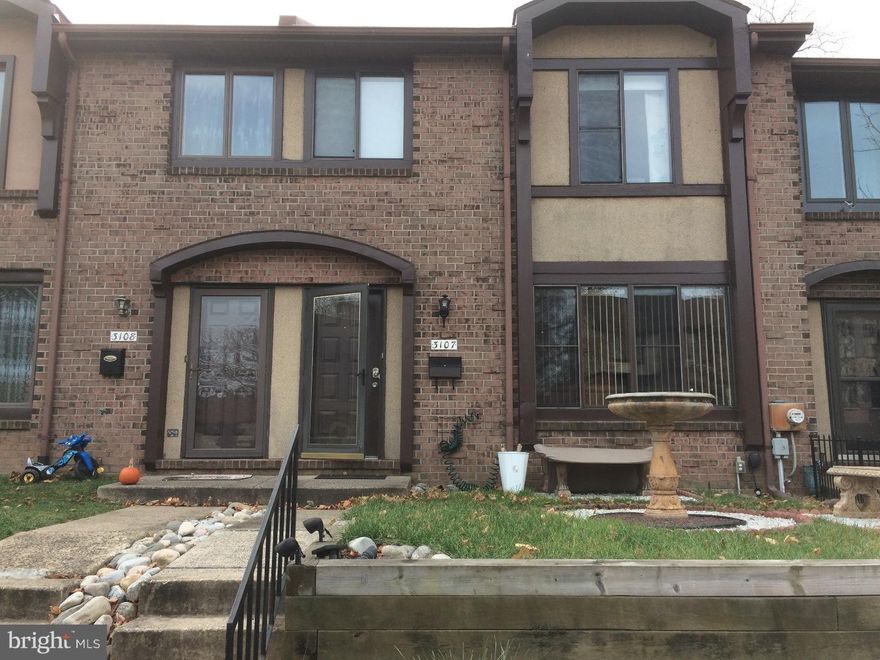 Set at the end of a Cul-de-sac this spacious town home backs to a five-acre farm, offering scenic views, woods and privacy.Great open floor plan with fireplace in Living Room. Formal Dining room. Stunning hardwood floors in Living and Dining rooms. Huge kitchen with island work space and tiled floors. Convenient powder room off kitchen. Slider leading to Wooden Deck,Fenced secluded Yard and beautiful trees. MasterBedroom is very spacious and modern with 2 great closet spaces with organizers and full bath. Two other good-sized Bedrooms and another Modern Full Bath in the hall with Whirlpool. Newer laminate floors on the second floor. Basement is finished with two separate very large rooms.   Access to swimming pools, basketball and tennis courts is included in association fee. Council Rock School District. Must see.  Existing furniture is available for sale at negotiable price.