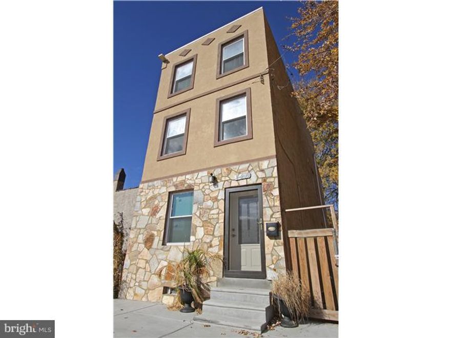Brand new, modern renovation in the heart of Fishtown! This spectacular new renovation is priced to sell and has everything you can imagine and then some! Walk in to your open floor plan first floor, living and dining areas along w a half bath. Brazilian hardwood floors through out. Kitchen is large enough to be an eat in w gorgeous ceramic tiles, modern finishes including SS appliances, granite and meticulous crafted subway tiles and additional pantry. Kitchen leads to your backyard/patio space. 2nd floor has brand new laundry room along w 2 separate bedrooms and a gorgeous full bath. 3rd floor master suite is equipped w double closets and plenty of space! Huge master bath includes double vanity, shower and a separate jacuzzi tub. Exquisite details and thoughtful renovation make this home stand out from the rest. And if that wasn't enough, the master suite has it's own deck w Center City views. Please, make your appointment today to see this grand home for sale in the ever exciting Fishtown!