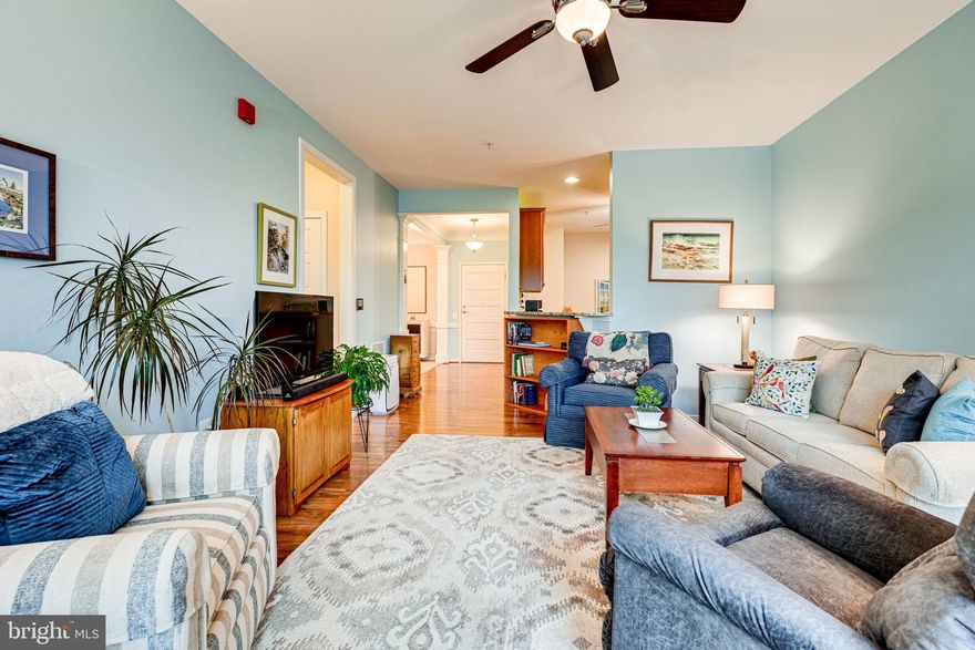 OPEN HOUSE CANCELLED Ready for the next chapter of your life? Don’t miss this gorgeous 2 Bed 2 Full Bath condo in the gated, active 55+ Spring Hill community! Rare opportunity to own a unit that conveys with TWO storage units and TWO assigned parking spaces. Open chef’s kitchen with stainless steel appliances (newer Bosch dishwasher and refrigerator), granite countertops and gas oven. Carrier HVAC 2018 with smart thermostat, 80 gallon water heater. Large primary bath features a double sink, walk-in shower and jetted tub. Second full bath was remodeled with a top of the line walk-in tub/shower (some of the features include jets, lights, a heated seat and a rain shower). Brand new carpeting in both bedrooms and new high-end blinds throughout. Enjoy the view from your private balcony! Extraordinary condo amenities: conveniently located near the clubhouse, indoor pool, ballroom, fitness center, social activities, trails & more. 2 mi to VRE, Amtrak, I-95 and tons of shopping & dining. See documents for site plans for brand new Liberty Market being built right around the corner!