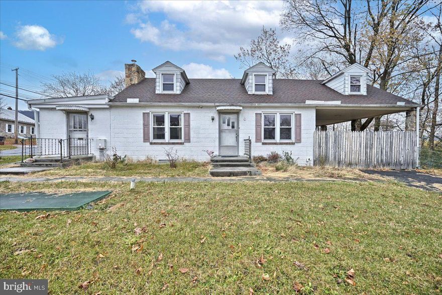 Country setting Cape Cod with 2-3 bedrooms with hardwood throughout! Expanded and updated eat-in kitchen, living room with wood burning fireplace, plus formal dining room.  First floor bedroom/study, full bath and laundry.  Second floor family room with two large bedrooms and one-half bath.  Large backyard is adjacent to small creek.  Newer electric service and Geo-thermal hot water heater, state-of-the-art small flow septic system .  Warranty on home to cover all systems and appliances until April 2022.