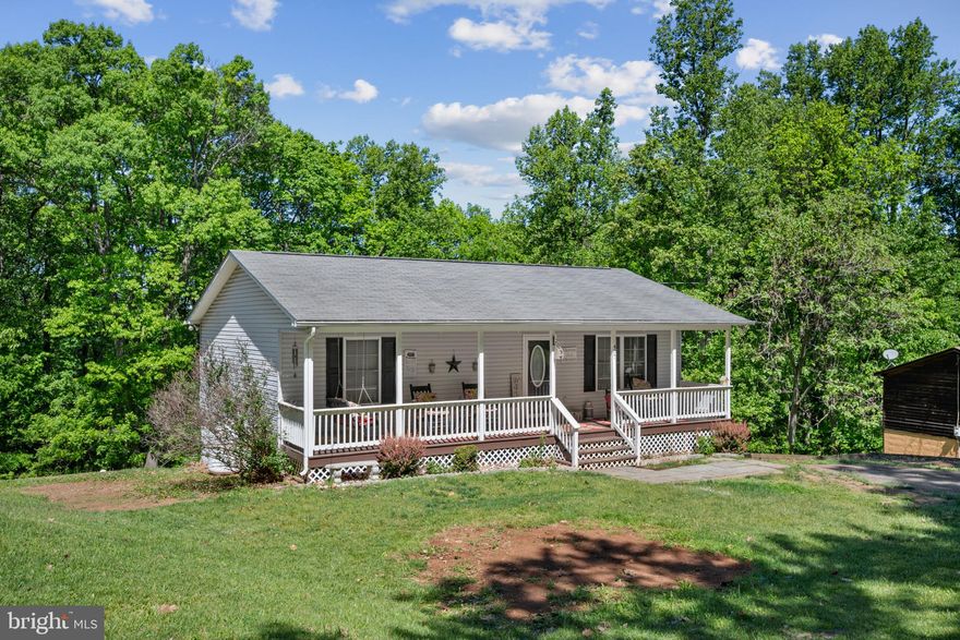 ****PRICED TO SELL!!**** 
Charming ranch-style home nestled on a peaceful setting in Linden, VA. Offering over 1,700 sq ft on two finished levels, this home features a finished walkout basement with additional living space and flexible room options. Enjoy the welcoming front porch, spacious yard, and recent updates including renovated kitchen, newer flooring and screen door installed within the last three years. Septic system serviced within the last two years and well pump serviced approximately one year ago. Gutters recently cleaned. Conveniently located with easy access to I-66, wineries, hiking trails, and Shenandoah attractions. A great opportunity for buyers seeking comfort, privacy, and country charm.