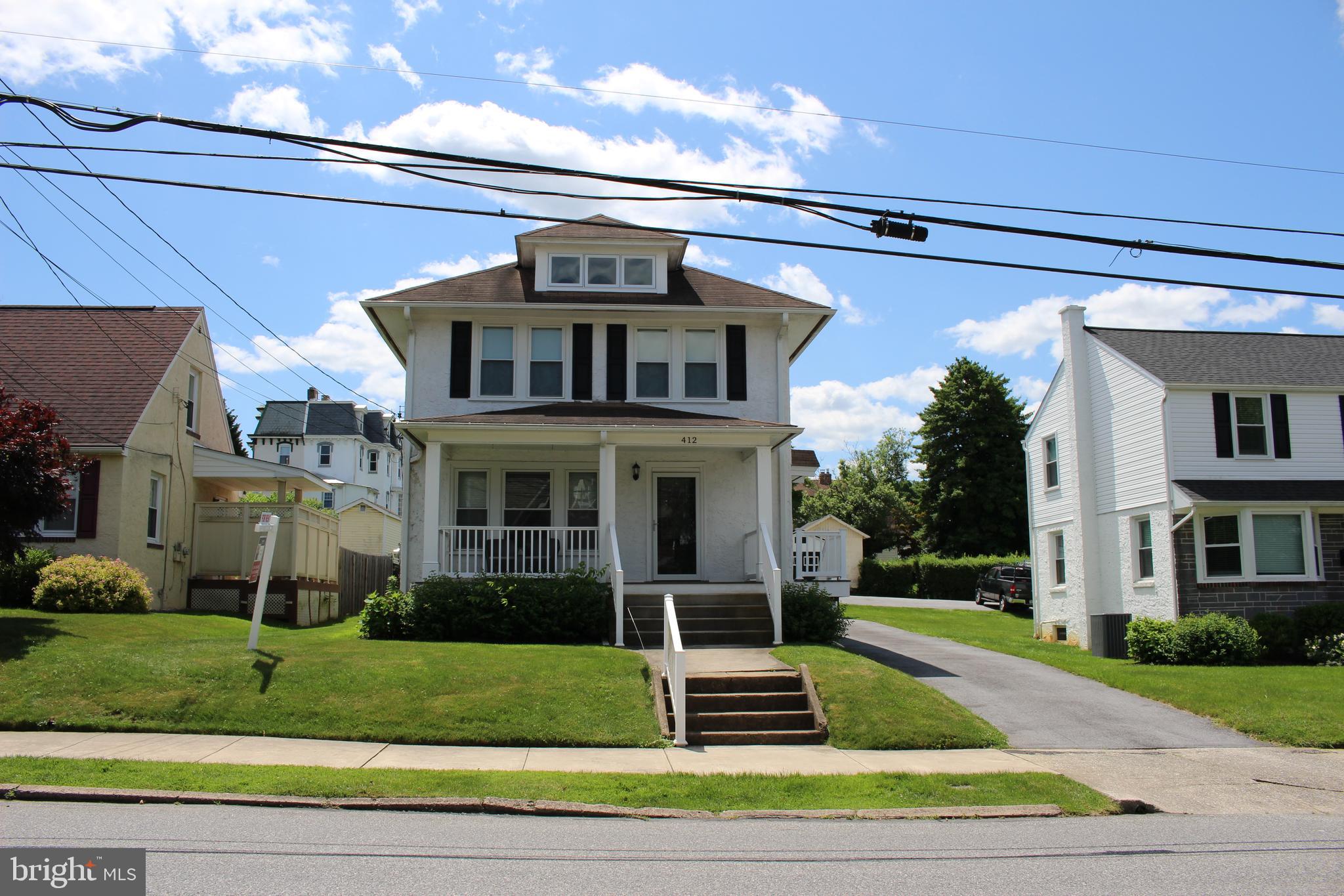 Welcome to 412 W Pennsylvania Ave, Downingtown PA! This quaint, two-bedroom, one-bathroom upstairs unit is located in the heart of Downingtown's borough. This unit features hardwood floors, an in-unit washer-dryer, and new kitchen appliances. Outside you can find an outdoor patio, a shed for extra storage, and designated parking. Located in the renowned Downingtown Area School District, with Beaver Creek Elementary School just two blocks down the street. Just minutes from the amenities of Downingtown and a convenient commute to West Chester and King of Prussia. Be a part of the new Downingtown! Applicants pay a $50 application fee. The tenant pays all utilities.