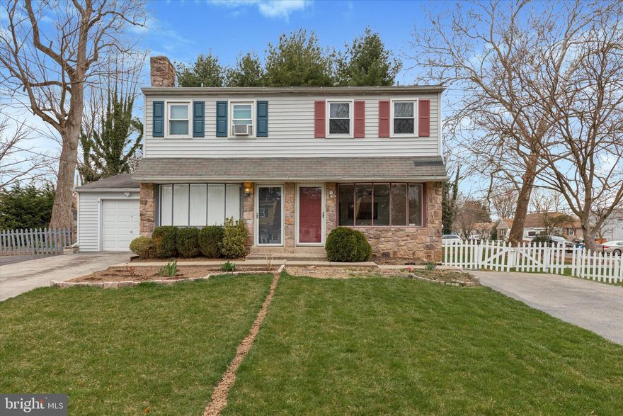 Here is a great opportunity to create your own sweat equity .  Low taxes  and no monthly condo fees. . This 2 Bedroom 1 Bath twin with additional finished living space in the Basement  might be just what you are looking for. Perfect for an Investor or a First Time Homebuyer. Located in the Hatboro -Horsham School District and convenient  to shopping and all the township offers.  An  Open concept Main floor living space with access to a deck and a large corner lot with a fenced in yard are just some of the benefits of this Home. Upstairs  you will find 2 Bedrooms and a full Bath. Downstairs the basement has two finished  bonus areas. One of the areas measure APPX. 12x14 the second space measures 5x10(small office or storage area) plus the utility area. There is additional  storage under the stairs.  Rental prices have been increasing so this may be the first step in your journey to  wealth building.HOME BEING SOLD AS IS. Fast settlement . You could have a new address before spring ends. Do yourself a favor and schedule a showing.