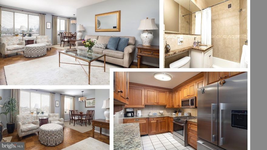 OPEN HOUSE CANCELLED!  Seller accepted an offer.  Welcome home to this rare TOP FLOOR 2BR unit in sought after Cardinal House! This sun-drenched condo boasts all of the right upgrades.........you won't have to do anything! Lovely updated kitchen with SS appliances, 42" inch cabinets for maximum storage, granite counters. The updated bathroom features custom tile work w/ custom vanity top. Last but not least, there is ample storage throughout - large BR closets & hall storage closet + additional storage in the building!  Building amenities include: fitness room, extra storage, outdoor pool, security, on-site management office, club room & free ample parking, ALL INCLUSIVE low monthly condo fee! Yes. . .condo fee includes all utilities except internet & cable!!!! Shopping center just across the street for all of your needs:  Italian Store, CVS, Starbucks & more! Multiple bus stops all around, short distance to the Clarendon Metro, one traffic light to DC, W&OD Trail right across the street. I-66, GW Pkwy & other commuter access just a stone's throw away!