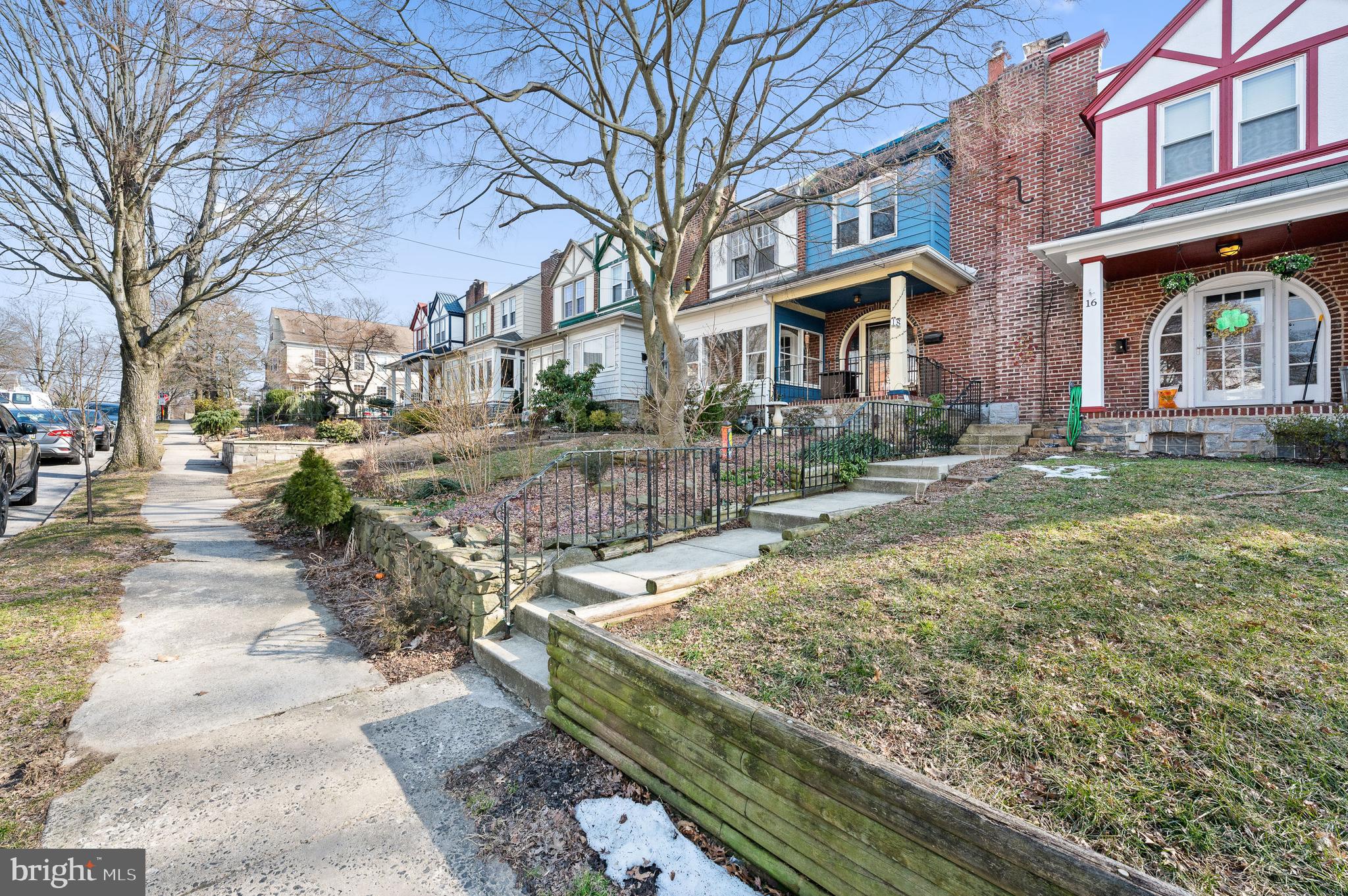 Welcome to 18 E 6th Street! Come check out this updated, move-in ready rowhome located right in the borough of Media, PA ... "Everyone's Hometown". This home features 3 beds and 1 full bath (second full bath in partially finished basement), refinished hardwoods, open concept living/dining space with fireplace and a bright updated kitchen with stainless steel appliances. Upstairs features three nice sized bedrooms and a full bath with shower/tub combo and a beautiful skylight. The basement features a finished living space, laundry, full bath, storage space, and walks out to the service drive and a great sized fenced in backyard. Enjoy the outdoors from your covered front porch or the fenced in backyard that features a paved patio area, as well as a lawn section. All this and you are less than a 0.5 mile walk from State Street's restaurants and shops. Want to call 18 E 6th Street your next home? Schedule your viewing today! See walkthrough video online, will be posting a newer one as well.