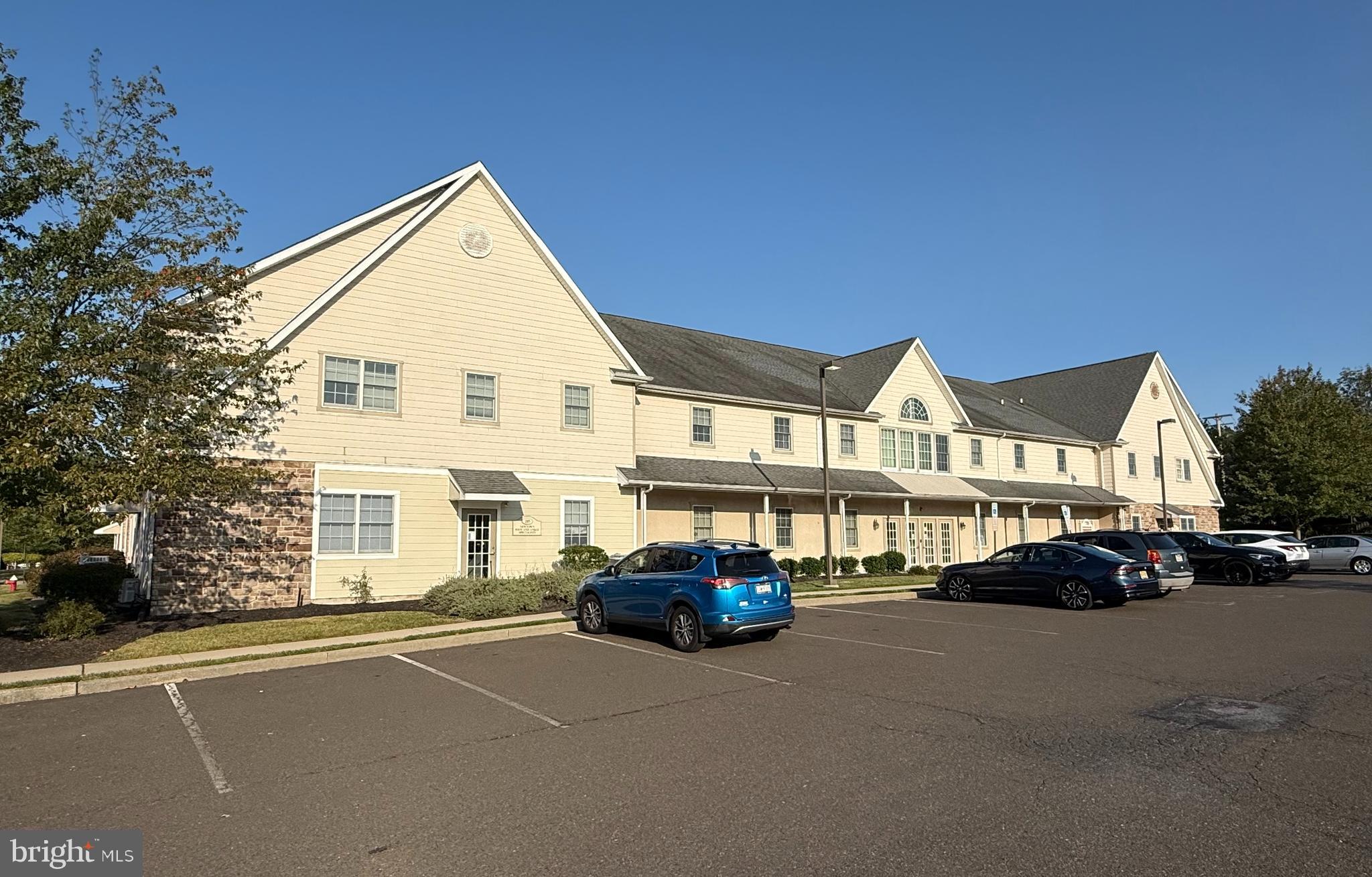 Medical/Professional office space - 2675sf - second floor of elevator served building - Newtown Office Park - convenient to everything - plenty of parking - located just outside of Historic Newtown Borough - several private exam rooms, private offices, two bathrooms, waiting room with attached business office and a break room