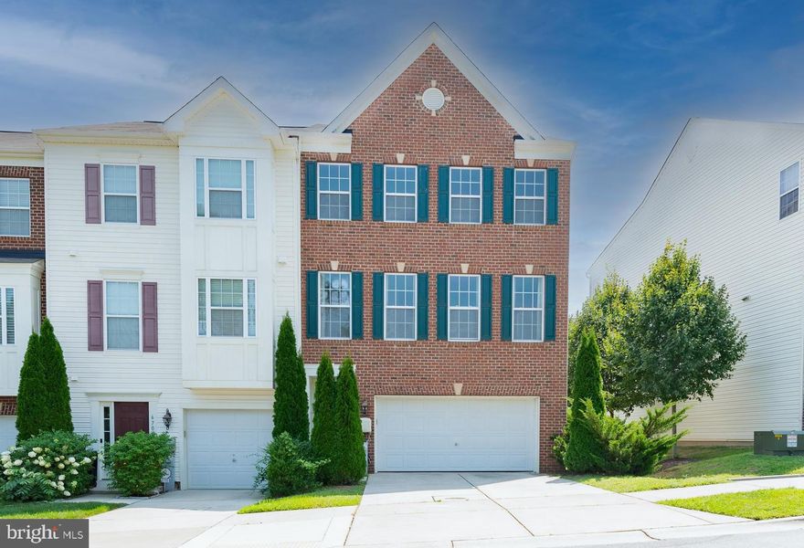 Beautiful 10 years young Model Home in the Simpson Mill community! End Unit Townhome with 3 bedrooms, 2 full bath, 2 half bath  and 2 car garage. Main level wide open floor plan with large living room, dining room and kitchen with 42" cabinets, granite counters, oversized island breakfast bar and stainless steel appliances. Morning room slide to maintenance free composite deck. Hardwood floors on the entire main level. Upper level with 3 bedrooms, 2 full bath and Laundry room. Master suite with sitting area, walk-in closet and luxury master bath. Fully finished walk-out Lower level with a spacious recreation area, half bath, garage access. Community with walking trail and playground. Convenience to commuter routes 32, 29 and I-95, near shopping, dining and much more! Fresh paint. NO CPRA fees.