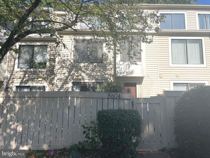 Beautifully updated 3-bedroom townhouse in the sought-after Montgomery Village. Freshly painted with new luxury vinyl plank on all three levels. The sun-filled main level offers a spacious living/dining area that flows into a kitchen featuring stainless steel appliances, granite countertops, and ample cabinet and counter space. A convenient powder room with new vanity and in-unit washer/dryer complete the main level. The second floor boasts a large master suite with dual closets and private door accessing the updated hallway bathroom and a second spacious bedroom with custom closet built-ins. The upper level is dedicated to an expansive third bedroom, complete with a huge walk-in closet and second cedar closet. All three levels provide abundant closet and storage space. Enjoy the welcoming gated front patio with extra storage. Just steps away from shopping, dining, Picton Playground, and Lake Marion Park. The Montgomery Village Foundation boasts over 335 acres of parkland to enjoy, featuring playgrounds, walking trails, tennis courts, basketball courts, picnic areas, plenty of parking, etc, as well as 6 community pools.