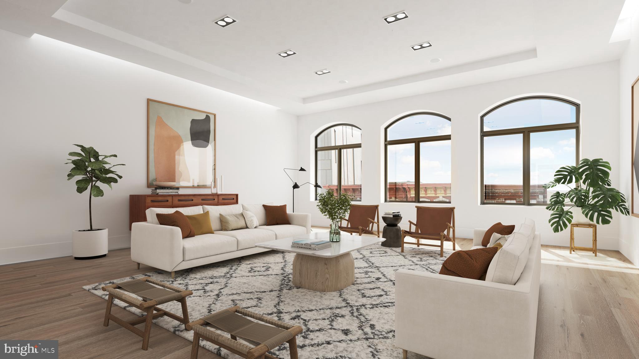 Welcome to Old City s most exciting boutique development; thoughtfully restored, redesigned and reimagined into a remarkable collection of six unique residences. Each loft-like home exudes a modern sophistication defining luxurious living with over-sized windows, high ceilings, hand selected artisanal finishes, and sprawling layouts. Unit 302 is a 3-bedroom + den, 3.5-bathroom with over 2,700 square feet of indulgent space. Inspired by the building s iconic architecture and timeless beauty, you ascend by private elevator into a magnificent open room with over 9-foot ceilings instantly drawing your attention to the large arched windows. The open chef s kitchen, designed by Idea Group and Record e Cucine , is filled with custom cabinetry and top-of-the-line stainless steel appliances, including a wolf range, a coffee system and Sub-zero refrigerator. Adjacent to the kitchen is a bar area with a separate sink and wine fridge leading directly to the open dining space.T he bedrooms are located on the north side of the unit allowing for exquisite privacy and tranquility. A generously sized master suite includes a custom closet system by Pianca and an en-suite five fixture bathroom complete with radiant heat flooring, large soaking tub, and an abundance of storage space. The two spacious second and third bedrooms feature oversized closets and en-suite baths of their own. Designed by Urban Space Development, 115 Arch Street is a condominium conversion of two adjacent industrial buildings. In a true testament to technological innovation, the property is equipped with a virtual intercom system, enabling its residents remote access to their home. It is through the rear of the building that owners can access the private automated indoor parking and storage rooms. Currently, a 10-year tax abatement in place. All appointments will take place at the sales office, 1315 Walnut Street, Suite 1325. Please visit: 115Arch.com for more information.