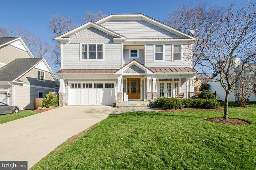 Fabulous Craftsman in Mint condition! Open floor plan with high ceilings, Living and Dining rooms,Chef's Kitchen adjacent to Family room w/ custom cabinetry, Office, Mud room &2 car Gar. 4 roomy Bedroom on 2nd level, plus a spacious MB suite w/ bath en-suite! LL boasts family room, game area, bar, Media room, guest suite. Flagstone patio, deck & garden are great for entertaining! OPEN 1/10, 2-4 pm