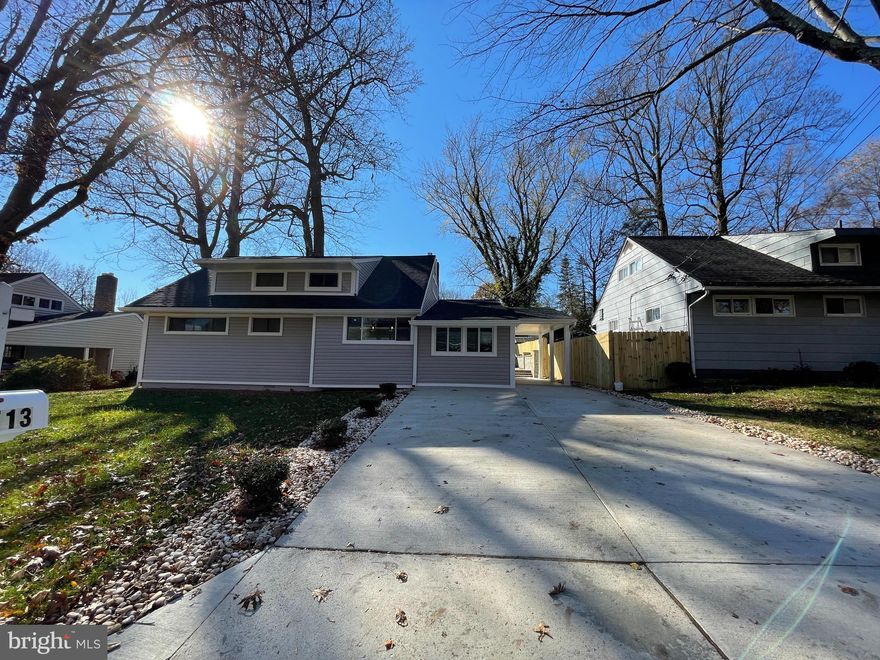This beautifully renovated 4 bed 2 bath home features a gorgeous open concept gourmet kitchen, large family room, updated baths, and a backyard oasis! Two spacious bedrooms are located on the first level, while the other two complete the second level with a full bath. The backyard is spectacular with a ceramic tile patio, a stunning built in stone grilling station, privacy fence, and a fully finished exterior office or storage space with electric. Located in the sought after Twinbrook neighborhood, this wonderful home is just minutes to the metro, shopping, and downtown Rockville!