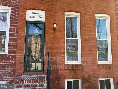1139 Hull Street, Baltimore, MD MLS: MDBA2198430