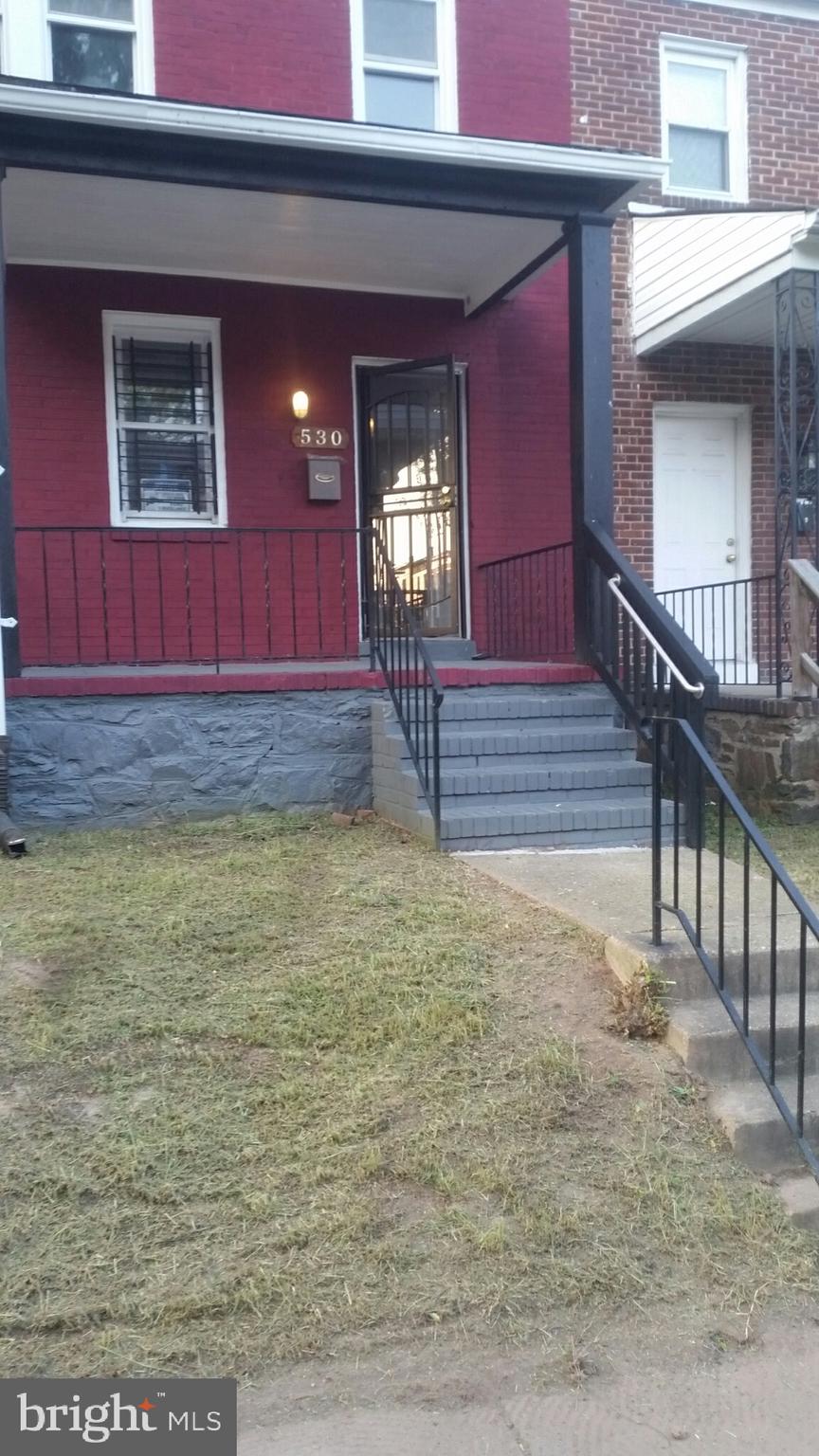 Renovated house in 2023 Baltimore-with close proximity to public transportation. Walk in to main level with dark color hardwood, renovated kitchen with new appliances, a large living room & dinning room. Upstairs is 3 large bedrooms upstairs with two full bath. In the basement is another bathroom and game room - In the back is private parking for 2 cars.-These pictures are from 2023 when it was just renovated,-