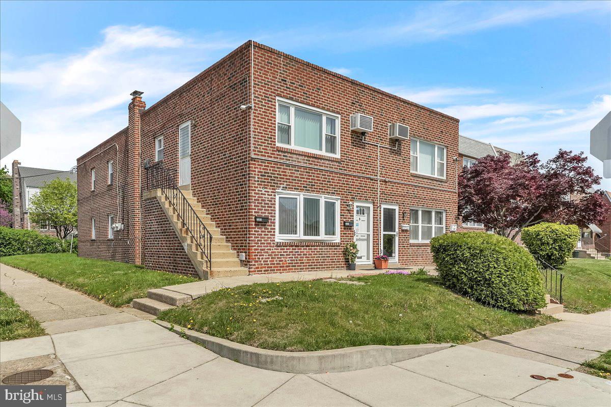 Discover the charm of 2301 Loney Street, a well-maintained all-brick corner duplex in Philadelphia! Spanning 1910 square feet, this property is flooded with natural light, thanks to its numerous windows. It features air conditioning units and washer/dryer hookups in the lower unit, while the upper unit boasts its own washer and dryer setup. The long-term tenant upstairs, who has called this place home for 25 years, provides a steady income of $1,200 per month. This home is an amazing opportunity for both owner-occupants and investors alike. Enjoy the convenience of on-street parking and seize this fantastic investment chance!